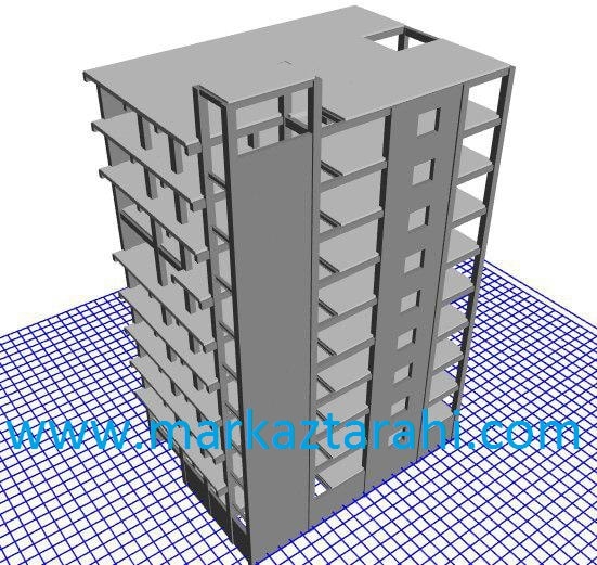 تیر عمیق (spandrel)