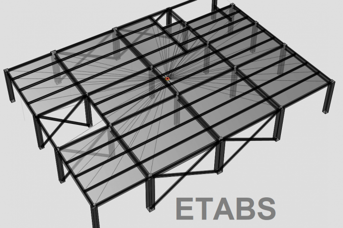 نکات مدلسازی دیافراگم در ETABS